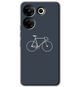 Tecno Camon 20 Pro 4G Kılıf HD Desen Baskılı Kılıf - Bike