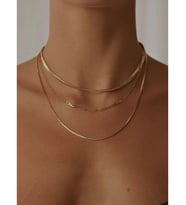 kararmaz çelik 3lü set kolye
