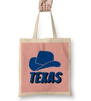 Texas Vintage Gift Bez Çanta Uzun Saplı