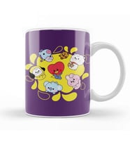 Bts Kpop Adorable Characters 02 Kupa Bardak Porselen