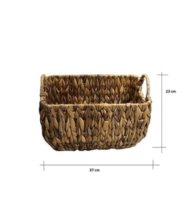Panalı Naturel Yuvarlak Sepet L Boy PNL-22093L