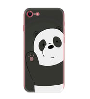 Apple iPhone 5 6 7 8 Plus Se XR Kılıf Desemli Silikon Hello Panda 1709