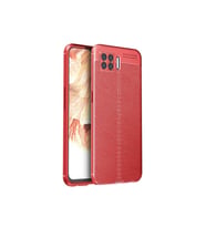 Oppo A73 Uyumlu Kılıf Zore Niss Silikon Kapak (Kırmızı)