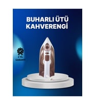 Buharlı Ütü 2200W Kireç Önleyici Self Clean Damlatmaz Kahverengi - teknoloji8870-1696