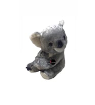 Sevimli Yavrulu Koala Peluş Oyuncak Büyük Boy 40 cm (Çok Renkli)