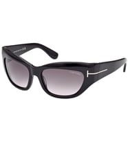 Tom Ford TF1065 01B 55 Kadın Güneş Gözlüğü (Siyah)