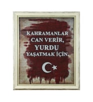 e38 EL İŞÇİLİĞİ KUMAŞ BOYAMA TABLO 104 x 89 cm - 6087