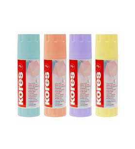 Kores Pastel Renk Stick Yapıştırıcı 40 gr 1 Adet 