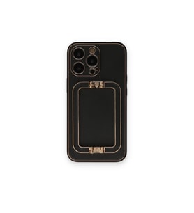 Iphone 14 Kılıf Coco Elit Kapak - Siyah