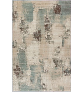 Eliana Home Baskılı, Yıkanabilir Kaymaz Taban Salon Halısı LNA1112 100x150 cm (Yeşil)
