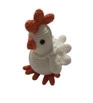 Bili Bili Tavuk Amigurumi Organik Oyuncak