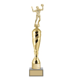 ODAK KUPA - Figürlü Kupalar - Voleybol Erkek Figürlü Kupalar FG-027 A - 50 cm