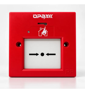 OPAX-FCP1923 Kablolu & Kablosuz Resetlenebilir Yangın İhbar Butonu
