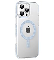 Iphone 16 Move Taşlı Magsafe Kapak -