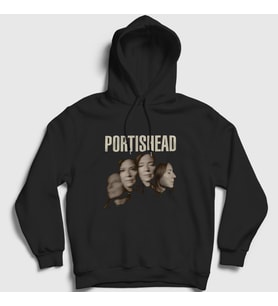 Presmono Unisex Siyah Beth Gibbons Müzik Portishead Kapüşonlu Sweatshirt 506910tt