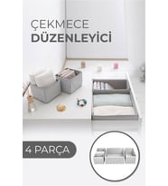 Çekmece Düzenleme Kutu Seti Organizer 4lü Set