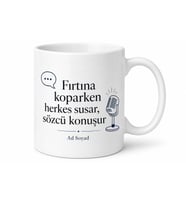 Kriz İletişimi Sözcüsü Zor Zamanların Soğukkanlı Lideri Kahve Kupası Hediye