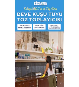 İşyeri Ev Vitrin Toz Alması Temizliği Doğal Kuş Tüyü Elektrostatik Uzun Boy Toz Alma Çubuğu