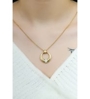 SEDEF MİNELİ BULGARİ KOLYE 14 AYAR A057513