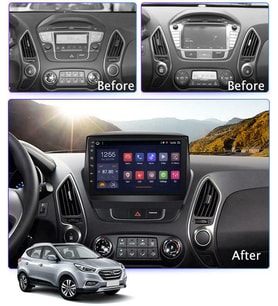 HYUNDAI İX35 4GB RAM CARPLAY+AND.AUTO NAVİGASYON DVD BT KAMERA