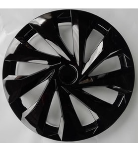 15 Jant Kapağı Esnek Kırılmaz Siyah Piano Black Jant Kapağı A1501 SKODA