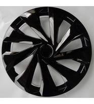 15 Jant Kapağı Esnek Kırılmaz Siyah Piano Black Jant Kapağı A1501 SKODA