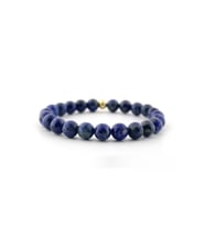 Imparatorluk Bilekliği > Lapis Lazuli  Sertifikalı  Handcrafted  Dünyanın Masmavi Hazinesi!
