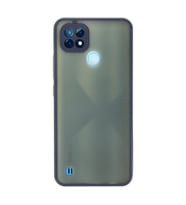 Realme C21 Kılıf Montreal Silikon Kapak - Lacivert