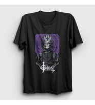Presmono Unisex Siyah Robes Ghost T-Shirt 52356tt