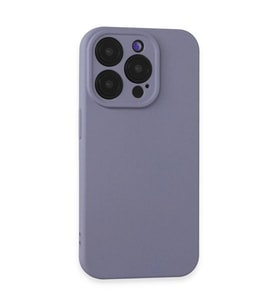 Apple İphone 15 Pro Kılıf Nano İçi Kadife Silikon - Lila