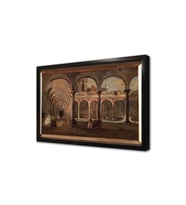 Francesco Guardi Çerçeveli Mdf Tablo