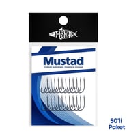 Olta İğnesi - Mustad - 2300 - Lacivert - No: 20 (50'li Paket)