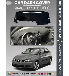 SEAT CORDOBA (2001-2008) Torpido Örtüsü Ön Göğüs Koruma Torpido Koruma Birebir Uyum Kaymaz