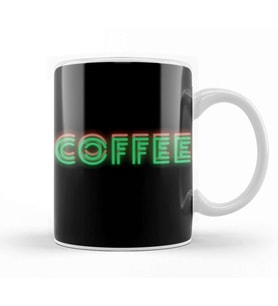 CAT Funny coffee drinks art lover gift quote   vintage Retro Rainbow Style Kupa Bardak Porselen