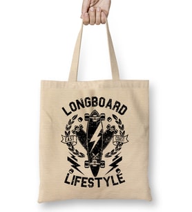 Longboard Lifestyle Bez Çanta Uzun Saplı