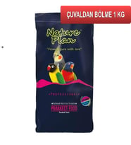 Nature Plan Paraket Yemi 1 Kg (ÇUVALDAN BÖLME)