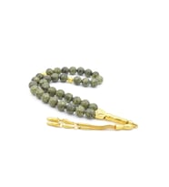 Hakiki Doğal Yılan Serpantin Taşı Tesbih 10 Mm