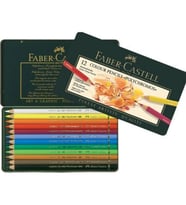 Faber Castell Polychromos Kuru Boya 12 Renk 