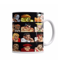 Personagens Street Fighter Kupa Bardak Porselen