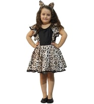 Leopar Kostümü Kız