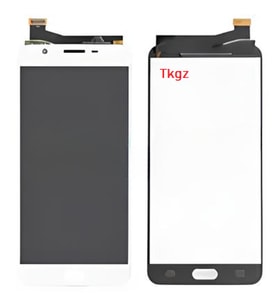 Samsung Galaxy J7 PRİME - SM-G610F Uyumlu Lcd Ekran Dokunmatik Servis Lcd BEYAZ