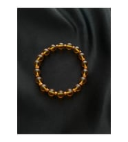 Unisex - Bal Rengi Çok Zarif Bileklik  Handmade