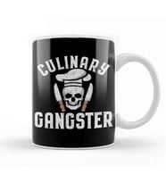 Funny Culinary Gangster The Best Cook Cute Skull Kupa Bardak Porselen