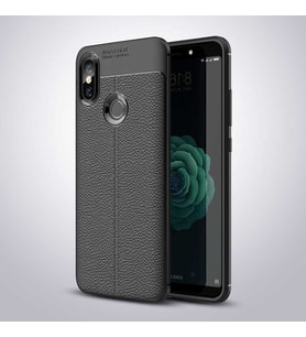 Xiaomi Mi 8 Kılıf Pu-Deri Leather Pu Serisi Esnek Soft Ultra Protection (Siyah)