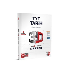 3d Tyt Video Destekli Tarih Defter