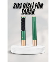 Düzleştirici Fırça Saç Düzleştirici Arada Fön Tarak Taşınabilir