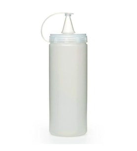 Mcg® Şeffaf Kapaklı Sızdırmaz Yağlık Sosluk Şişesi Plastik Yağdanlık 400 ml AP-9028