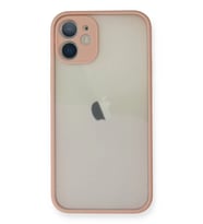 iPhone 11 Pro Max Kılıf Montreal Silikon Kapak - Pembe