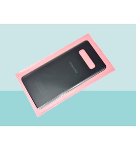 Samsung Galaxy S10 PLUS Uyumlu Arka Kapak Batarya Kapağı - SİYAH