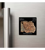 Manganese (Manganez) Elementi – Buzdolap Magneti – 9x9 cm